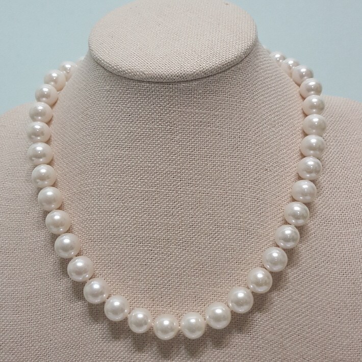10mm 담수진주목걸이 비드 천연 양식 349,900원
