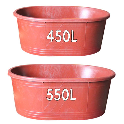 대왕타원대야 고무다라이 고무대야 다라이 반신욕조  150리터 ~550리터 적색 검정색 74,000원