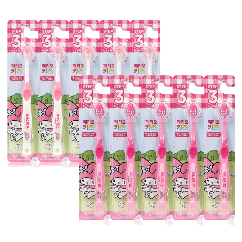 페리오 아동용 산리오 마이멜로디 3단계 6~9세 유아칫솔 12,720원