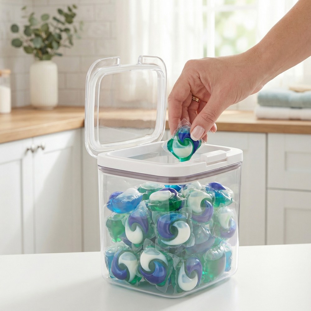 템픽 원터치 세탁 캡슐 세제 보관함 13,900원