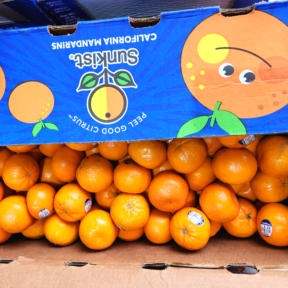 선한마켓) 미국산 고당도 만다린 감귤, 1박스, 9kg 68,000원