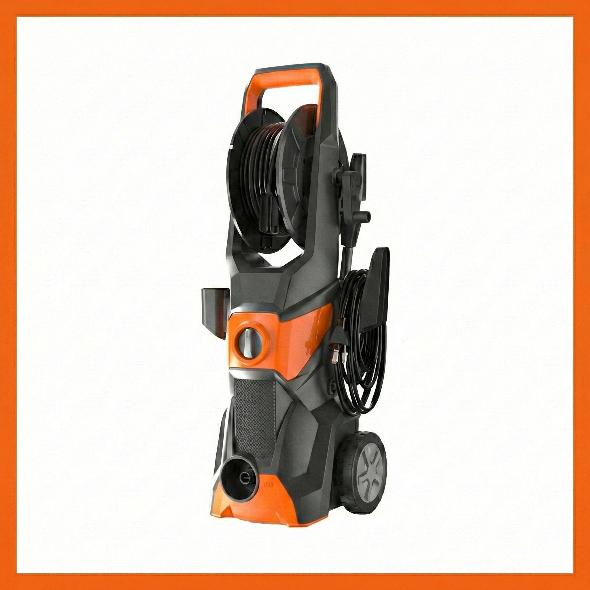 타이탄젯 고압세척기 가정용 산업용 16M 호스 고압세차기, 오렌지, 16M 호스 139,800원