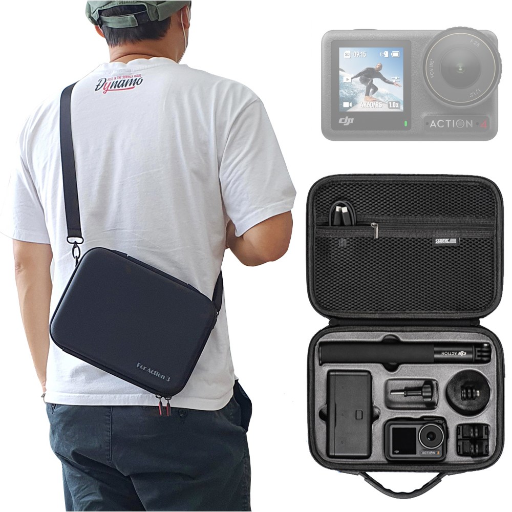호환 DJI 오즈모 액션5프로 액션4 액션3 가방 케이스 숄더백 STARTRC 15,420원