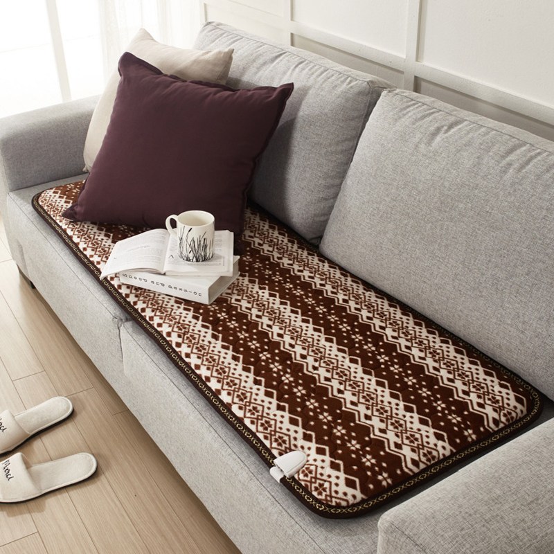 더안 극세사 노르딕브라운 3인용 전기방석 50x140cm 손세탁 과열방지 쇼파전기매트 39,800원