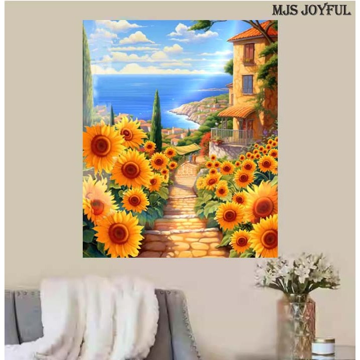 엠제이에스 명화그리기  50x40cm (캔버스형) DIY 유화 세트 15,350원