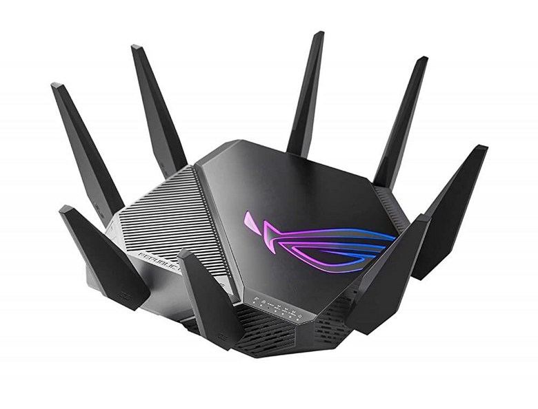 ASUS ROG Rapture GT-AXE11000 트라이밴드 Wi-Fi 6E 확장 가능한 게이밍 라우터, 6GHz 밴드, 2.5G 포트, 3단계 게임 가속, VPN 퓨전, 구 753,350원
