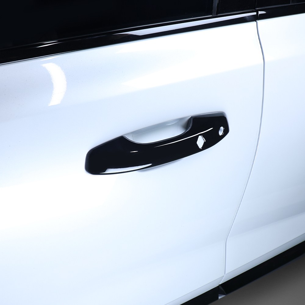 유투카 호환 그랑 콜레오스 튜닝 용품 도어손잡이 커버 블랙 카본 몰딩, 도어 32,800원