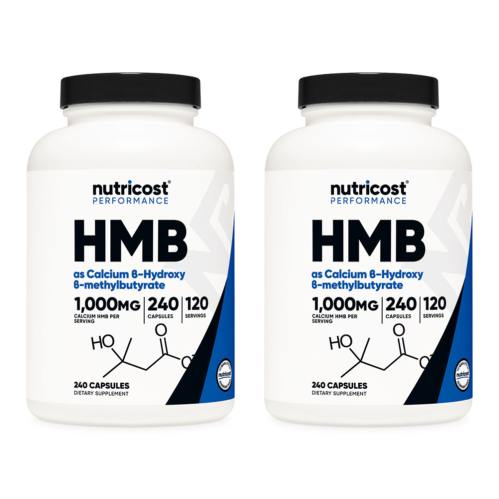 뉴트리코스트 HMB 1000mg 캡슐, 240정, 2개 53,800원