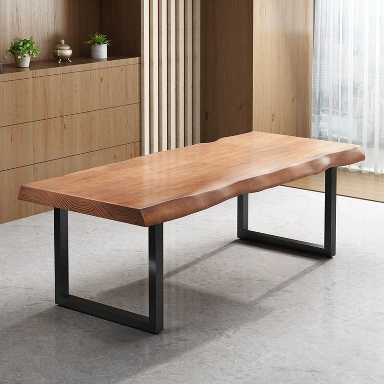 우드슬랩 대형 테이블 원목 책상 통나무 나무 엔틱 회의 인테리어 통원목 186,500원