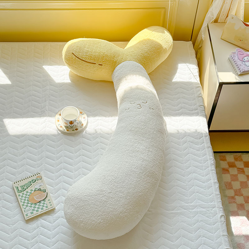 차르미콜 귀여운 콩나물 바디필로우 커버분리세탁, 노랑콩나물 25,800원