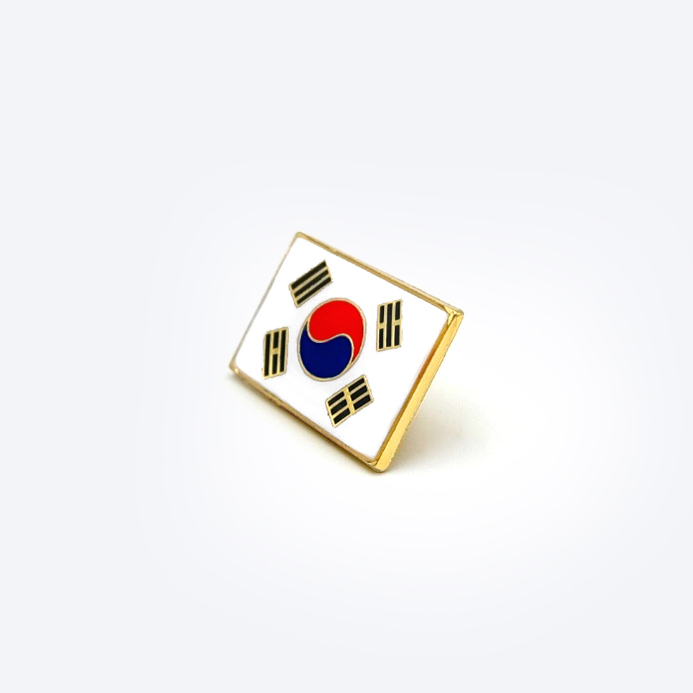 전역 뱃지 / 태극기 뱃지 - 중 1,500원