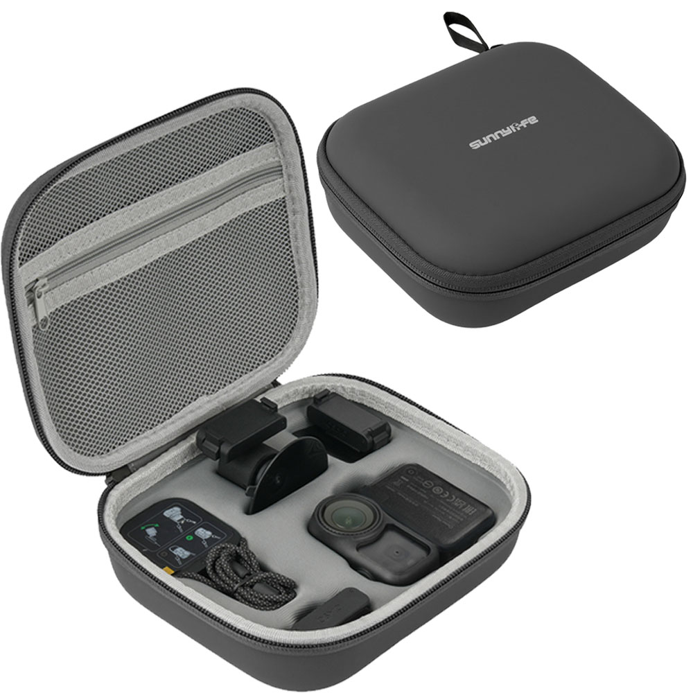 써니라이프 DJI 오즈모 나노 스탠다드콤보 케이스(액션캠 미포함) 액션캠 보호 카메라 수납 가방 액세사리, 블랙 24,900원