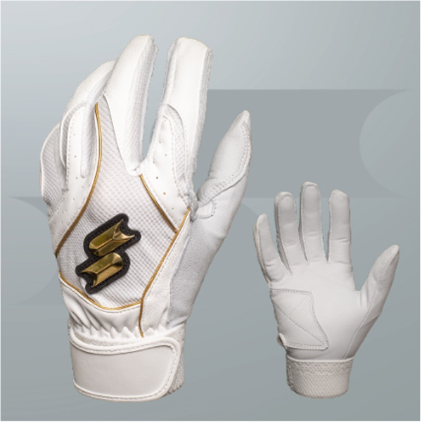 SSK 사사키 프로등급 양피 배팅장갑 화이트/골드 BG-KTVM1 / 감탄피팅 1등급 양가죽, 1개, 화이트/골드 45,000원