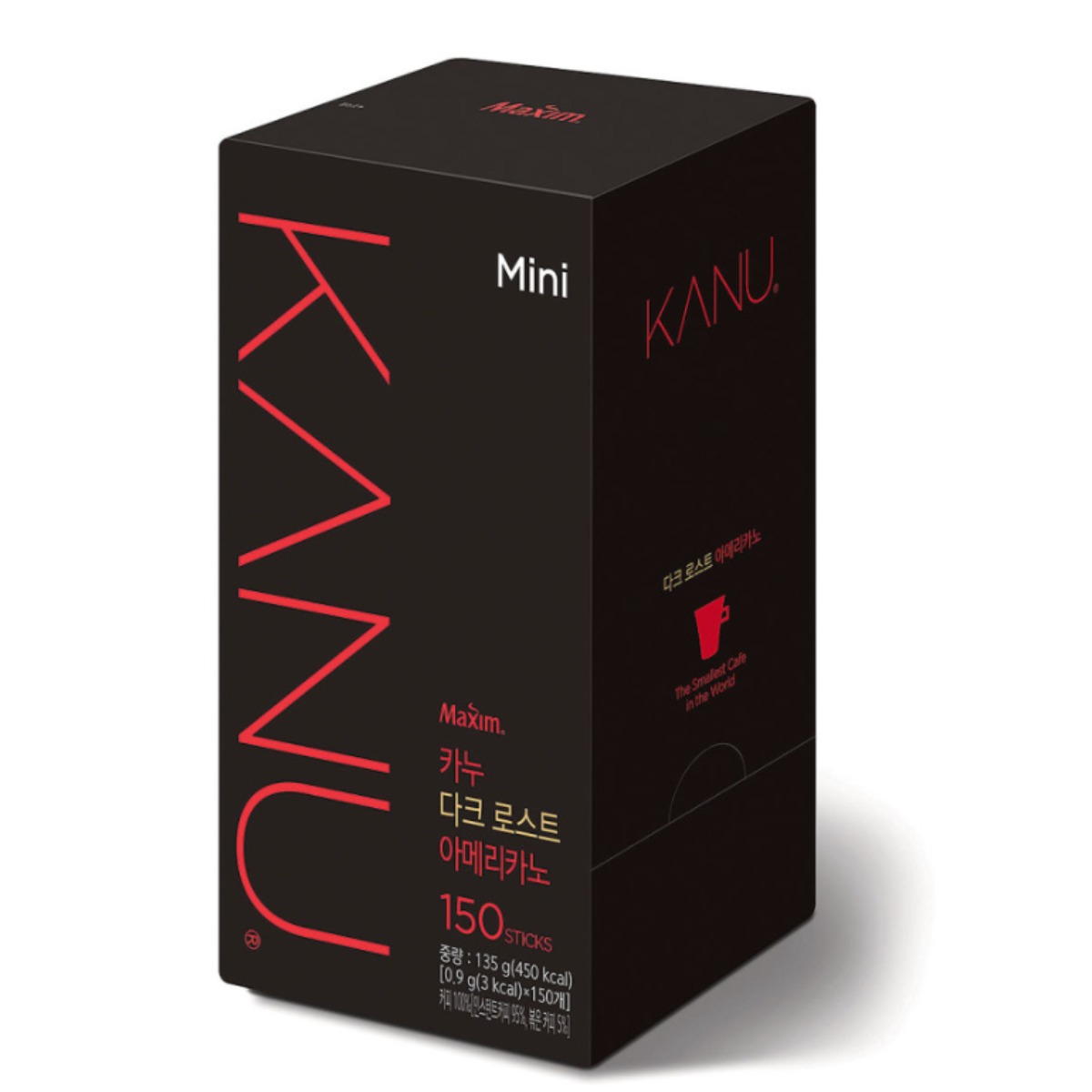 카누 미니 다크 로스트 아메리카노, 11.7g, 5세트, 150개입 179,890원