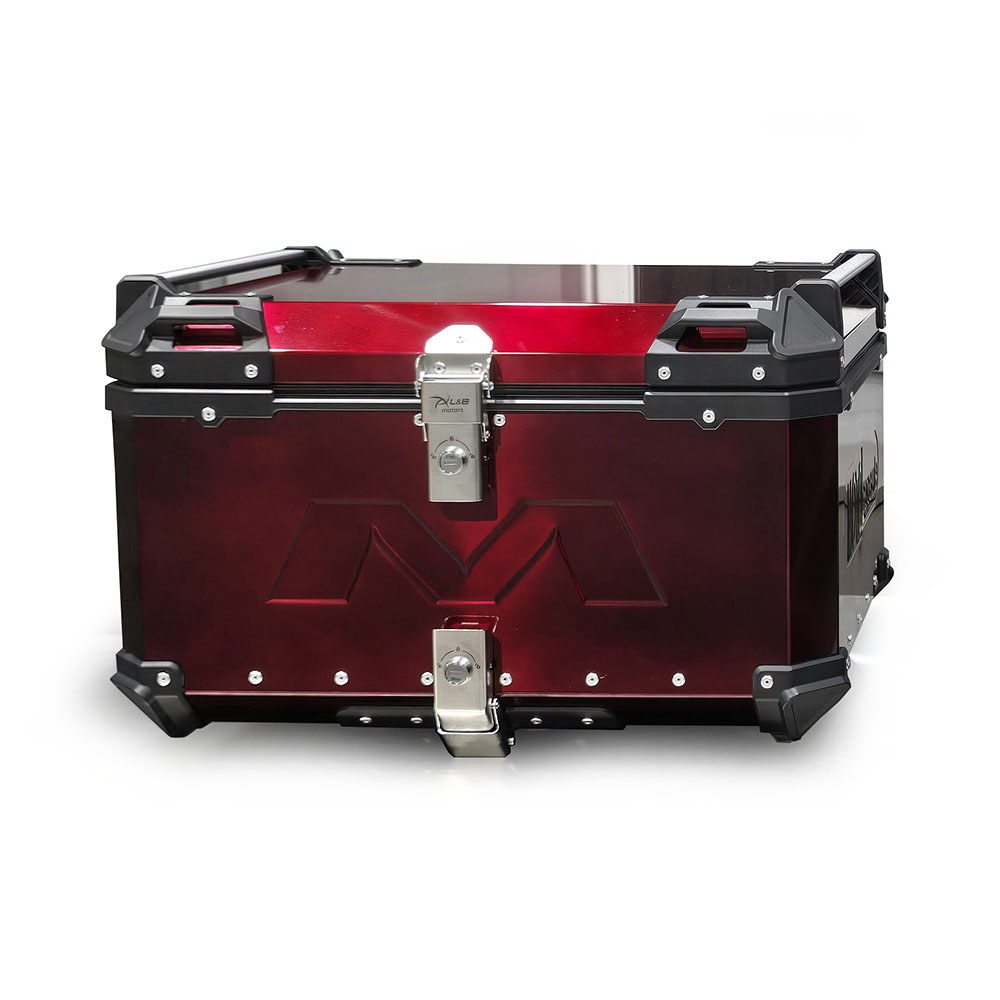 모토캡슐 알루미늄 리어백 85L 미러레드 탑박스 209,000원