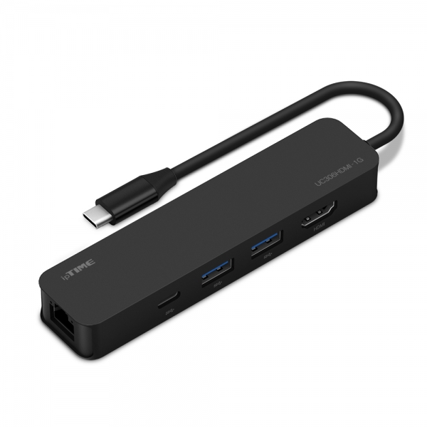 ipTIME 6포트 USB 3.0 C타입 UC306HDMI-1G 무전원 멀티 허브 32,600원