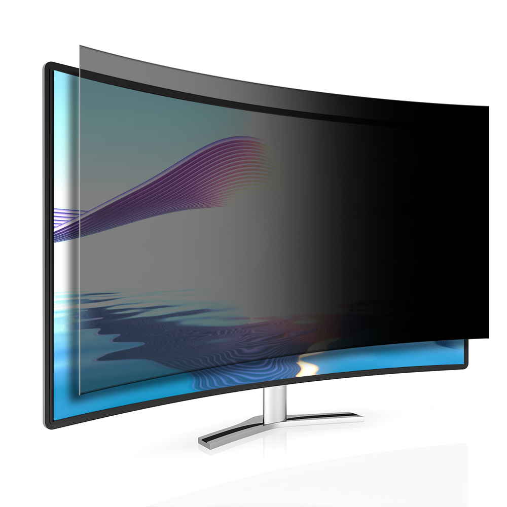 모빌앤조이 커브드 모니터 보안필름 프라이버시 사생활보호 블루라이트차단 거치형, 1개, 32인치 697x392mm 74,500원