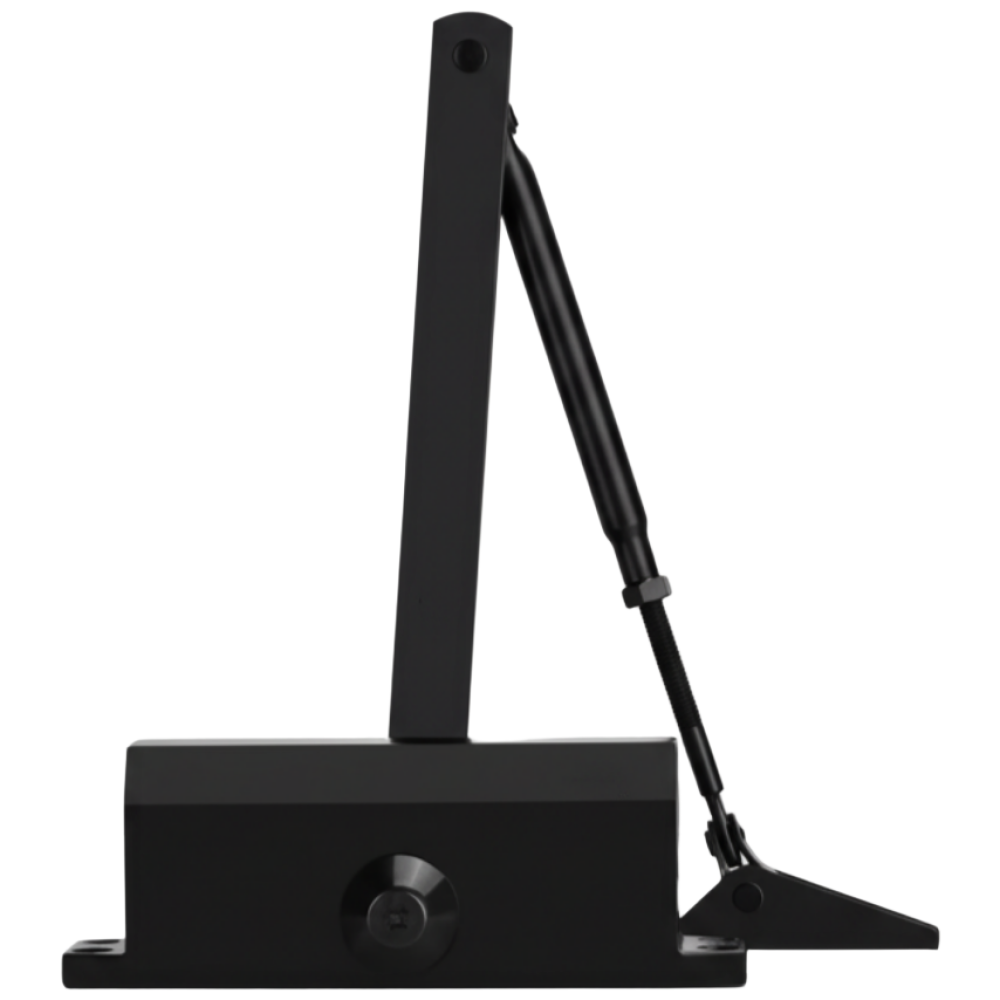 [자동형] 리파니 2단속도 조절무소음 자동문닫힘 도어 클로저, 중형 도어클로저 블랙, 1개 20,900원