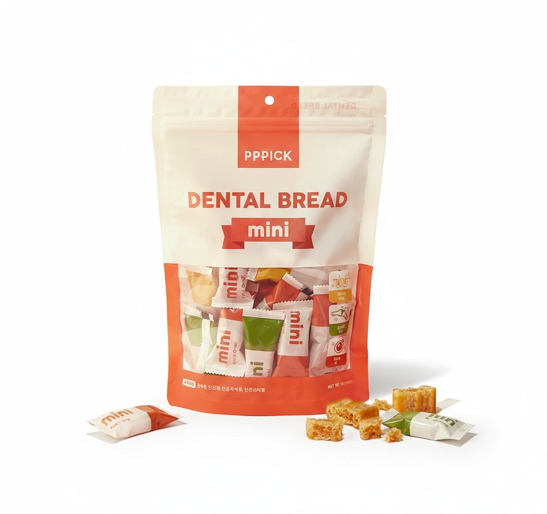 (관절눈피부) 피피픽 덴탈브레드 미니 2팩 총 60개입 소형견 덴탈껌 치석케어 애견간식 47,830원