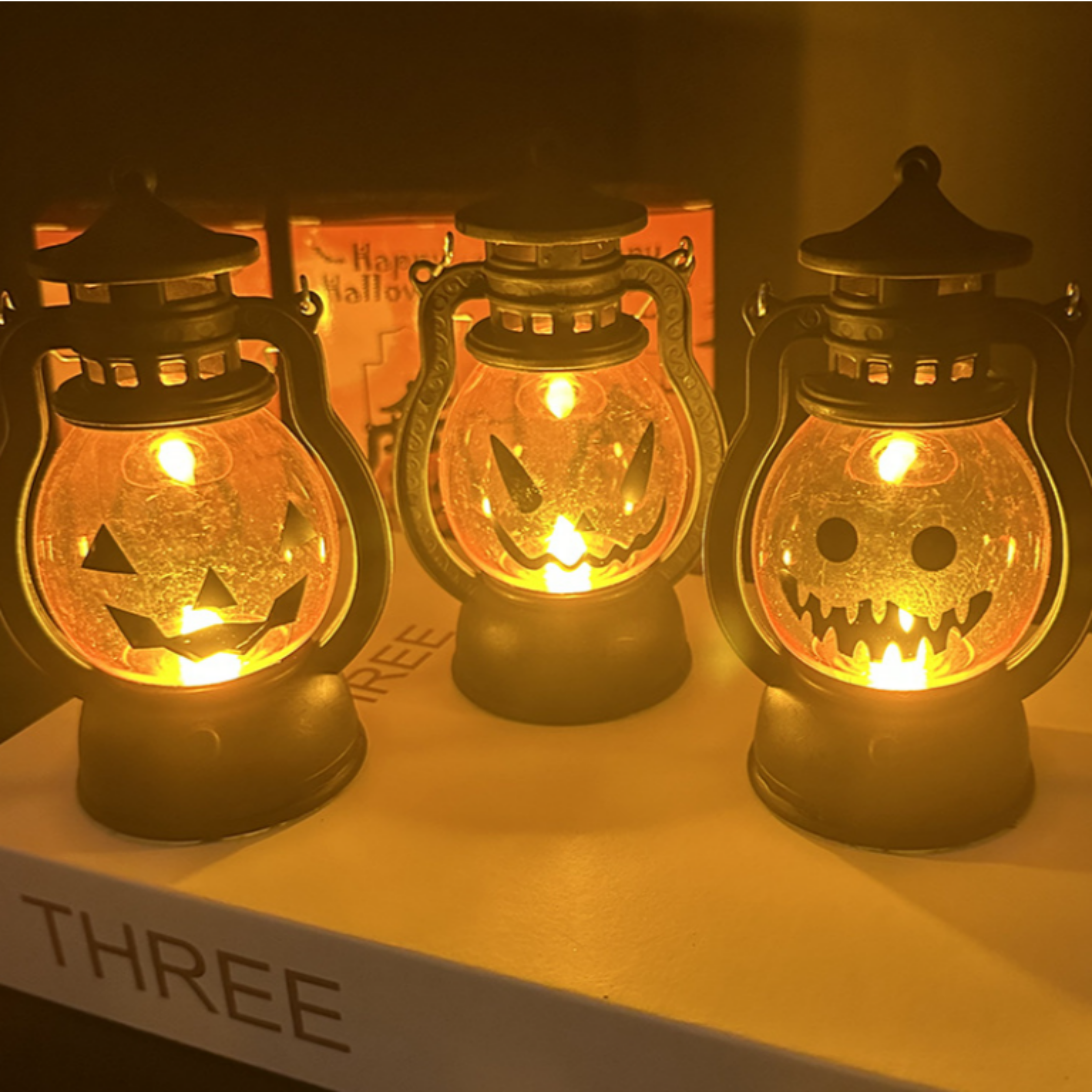 할로윈 호박등 소품장식 4,500원