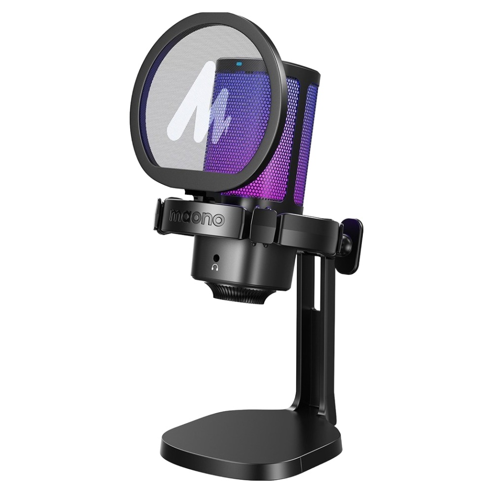 마오노 게이밍 방송용 녹음용 스탠드 USB 콘덴서 마이크, Black, DGM20G 39,860원