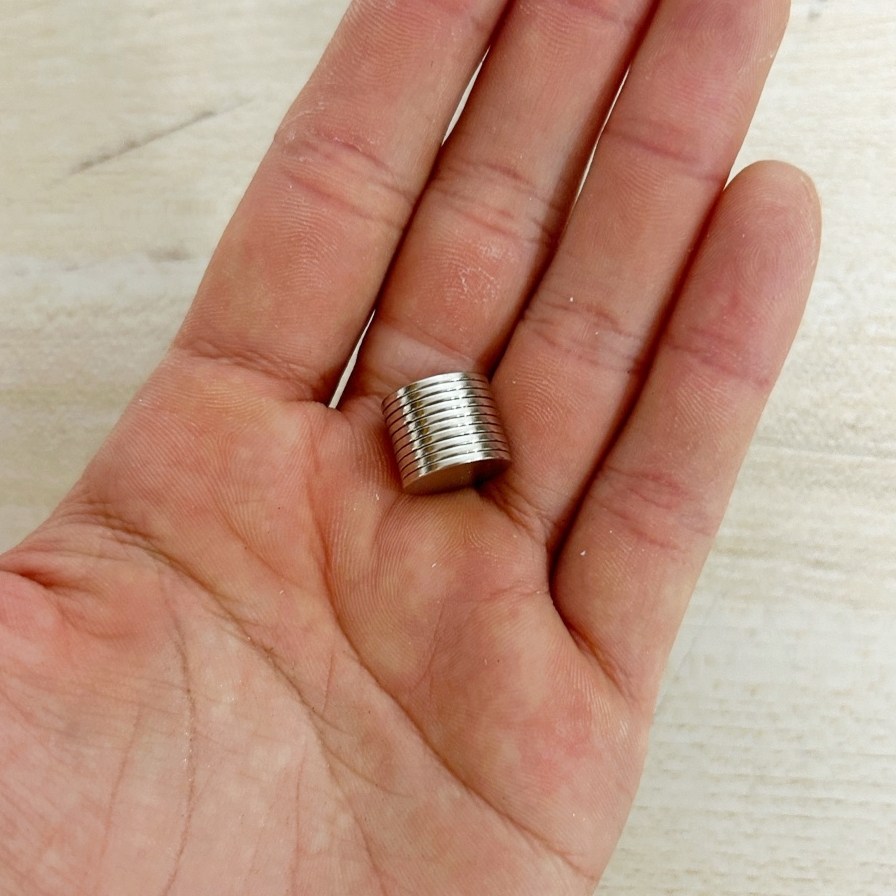 D12*1T 네오디움 원형자석 ND 지름 12mm x 두께 1mm [유리], 10개 11,200원