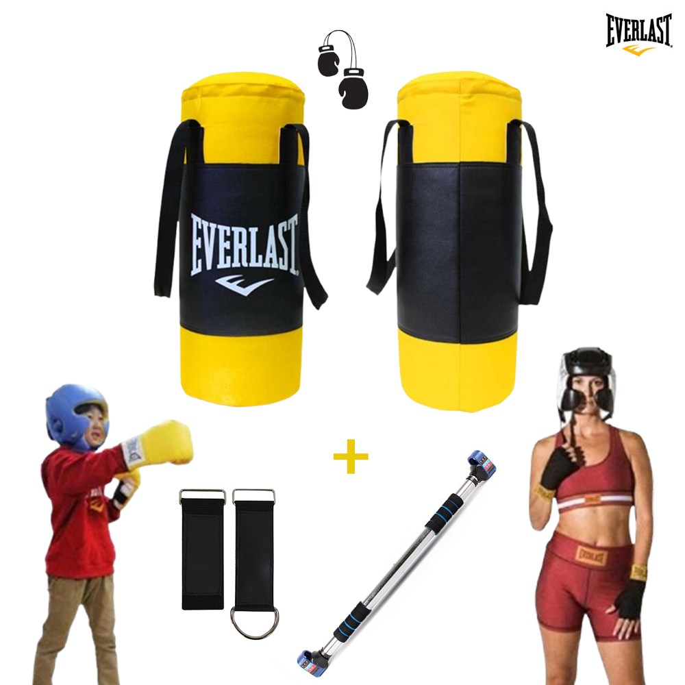 에버라스트 어린이용 헤비백 미니 샌드백 주니어용 펀치백 문틀철봉 도어바 셋트 56,900원