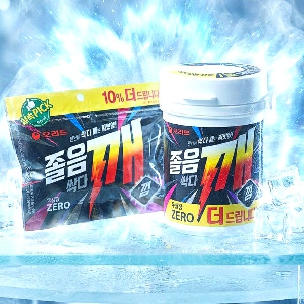 오리온 졸음싹다깨 껌 용기 102g 리필 116g 무설탕 제로 9,970원