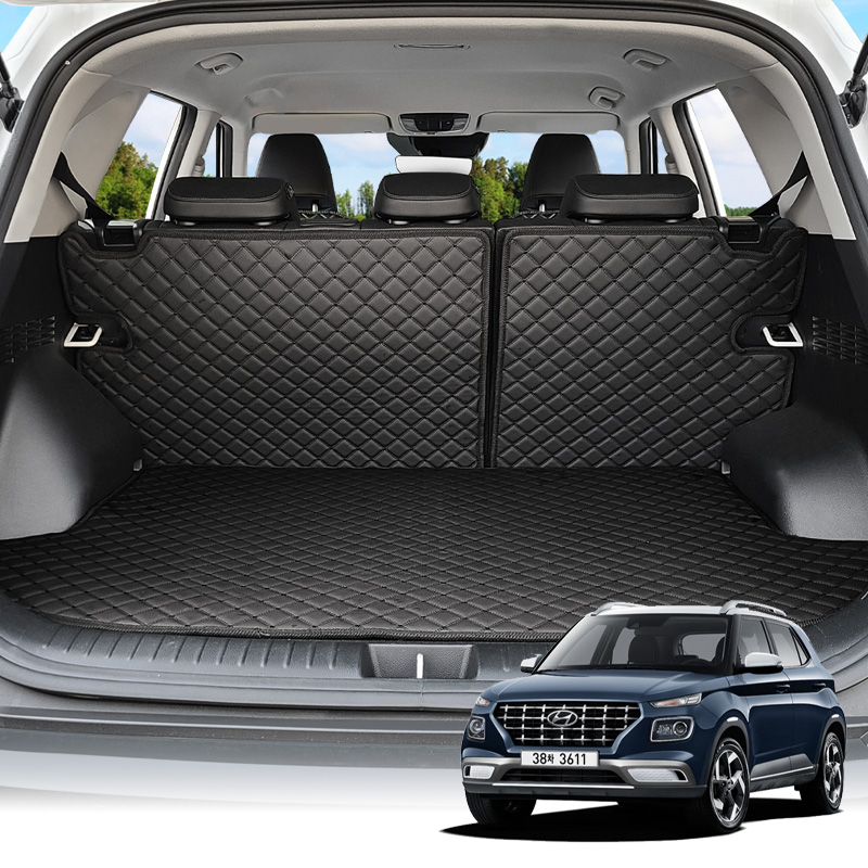 베뉴 전차종 퀼팅 트렁크매트 등받이매트 차박매트 QU, 베뉴 47,500원