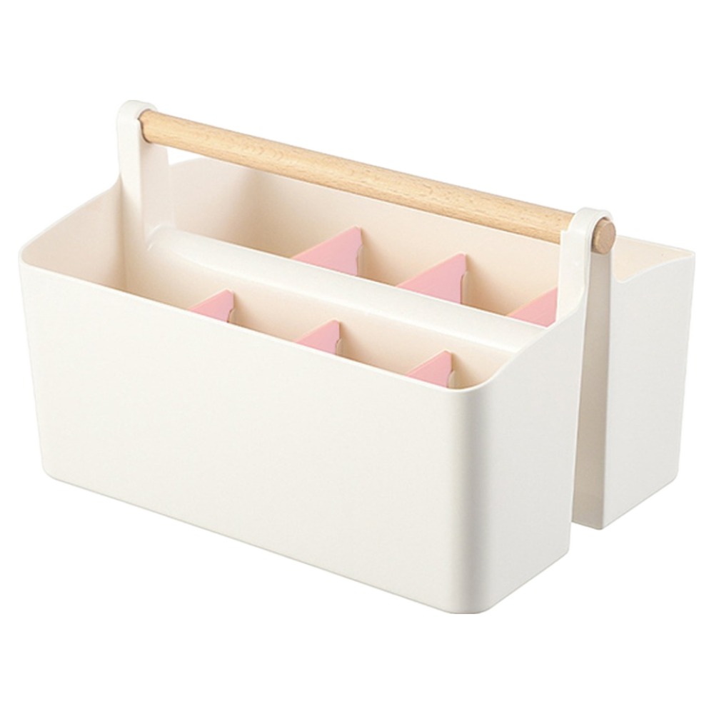 라라공방 대용량 연필꽂이 칸막이 8칸 다용도 수납 정리함, 혼합색상, 1개 9,970원