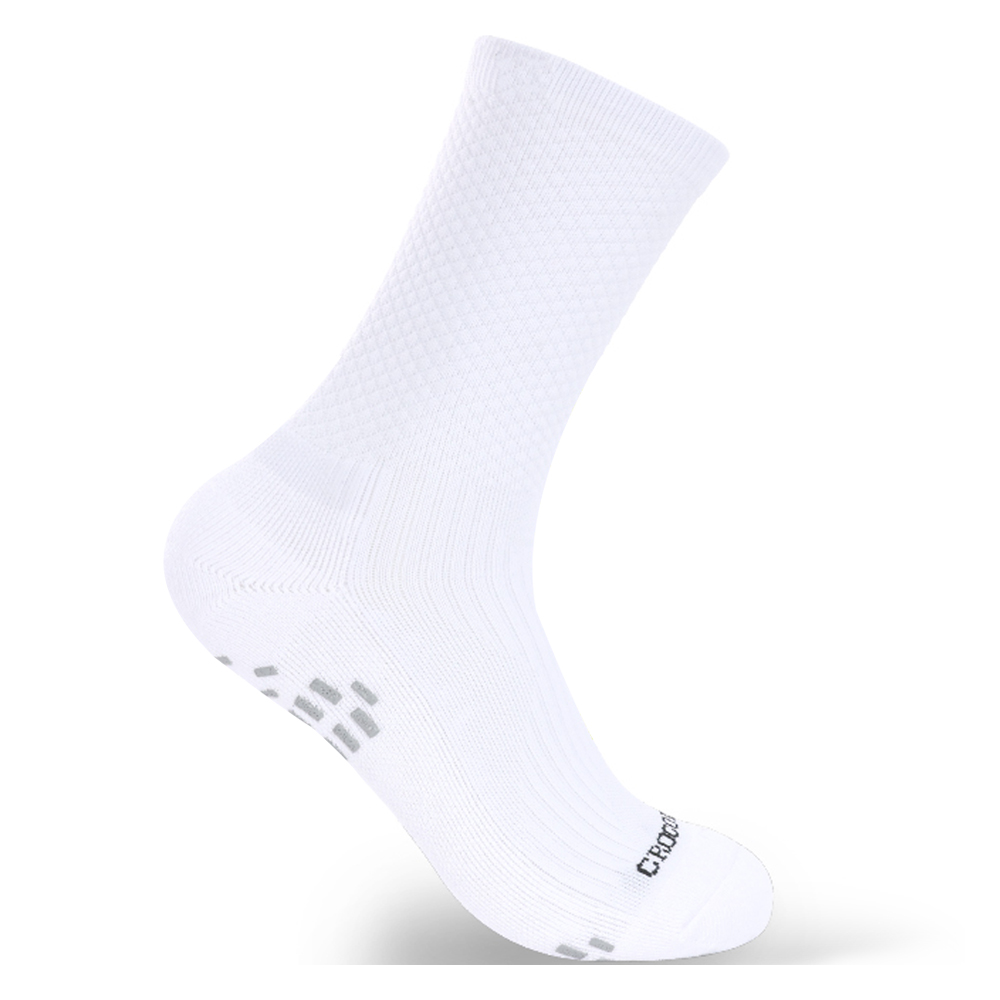 크로커다일 러닝 쿠션 논슬립 긴목 스포츠양말, 1개, 화이트 9,900원