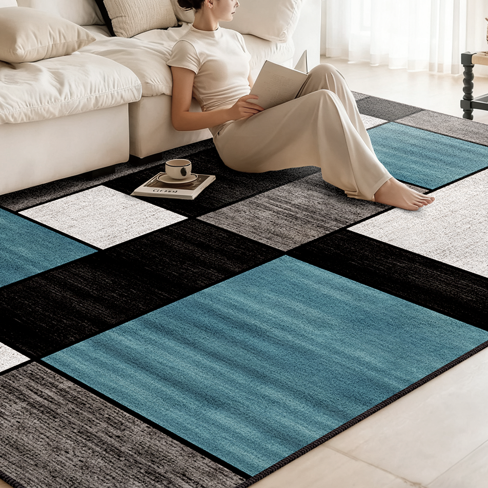 북유럽 패턴 거실 카페트,무먼지 러그 98,800원