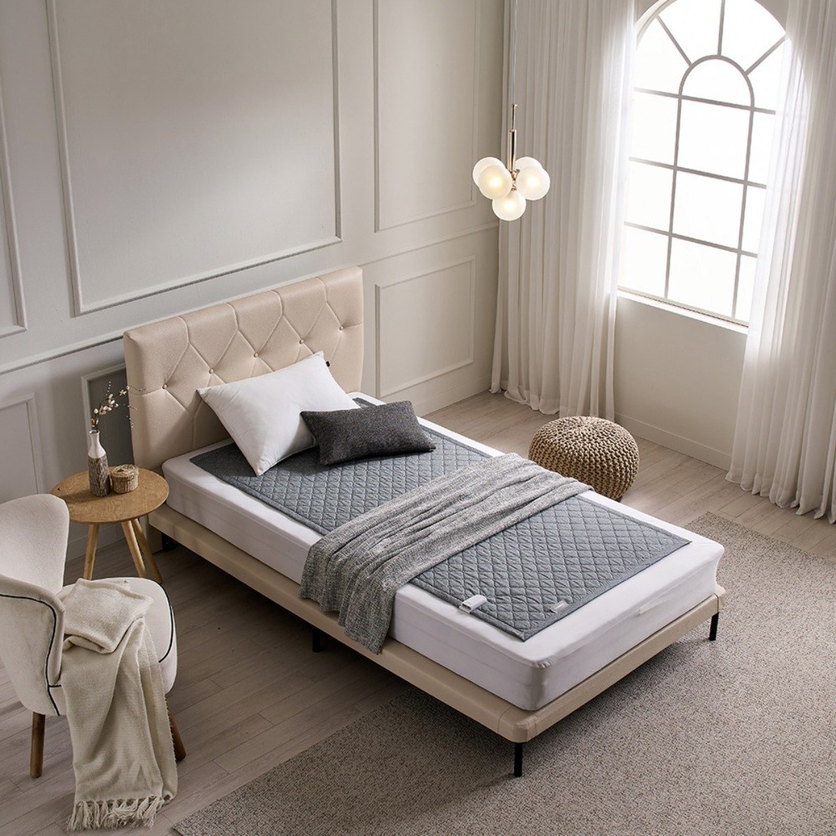 [전기세 3160원] 일월 26년형 카본매트 전자파 차단 물 세탁 가능 탄소매트 제이드 스퀘어 69,000원