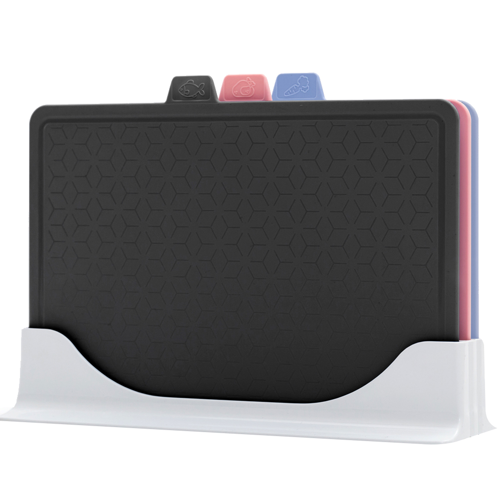 아임홈리빙 인덱스 도마 세트, 1세트, 도마 3p + 거치대 9,700원