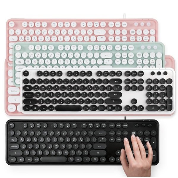 엑토 레트로 유선키보드 22,500원