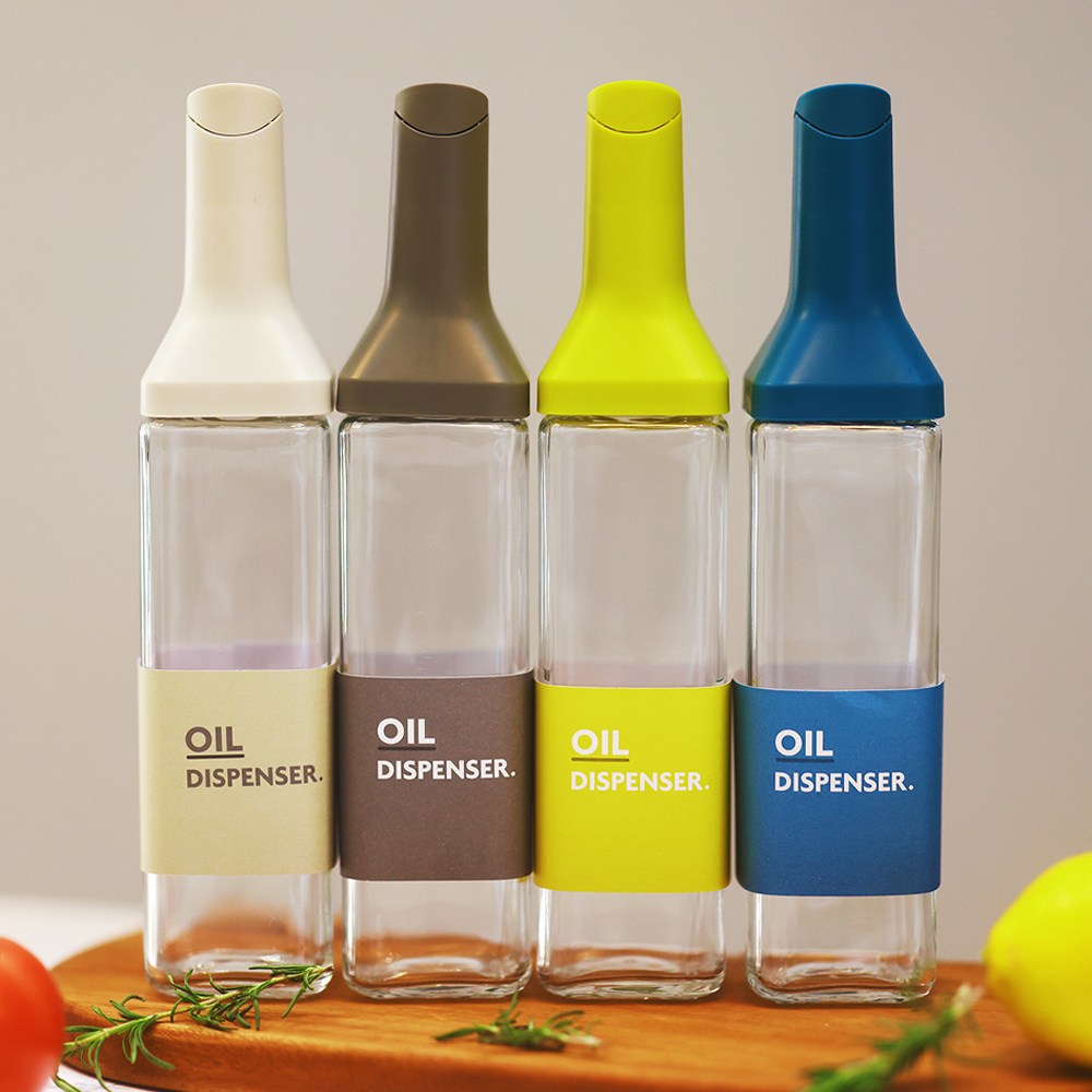 마치홈 자동개폐 스마트 오일병 4컬러, 500ml, 1세트 18,900원