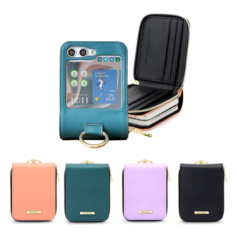 갤럭시 Z플립7 F766 지갑 케이스 카드 지폐 수납 제트플립7 풀지퍼 다이어리 27,000원