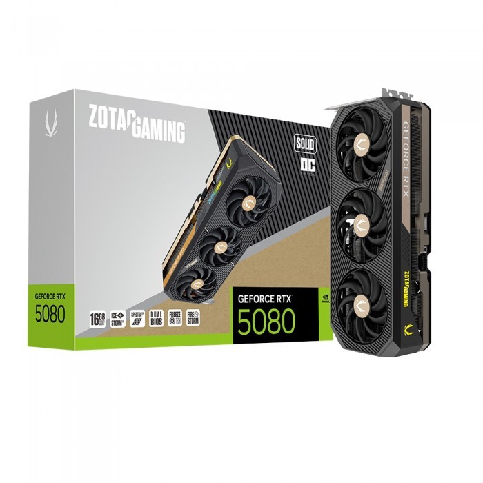ZOTAC GAMING 지포스 RTX 5080 SOLID OC D7 16GB 2,467,670원