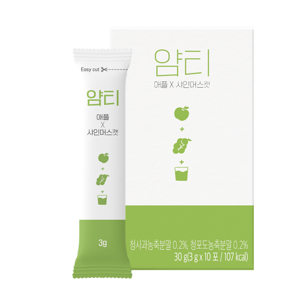 얌티 애플 샤인머스캣 9,800원