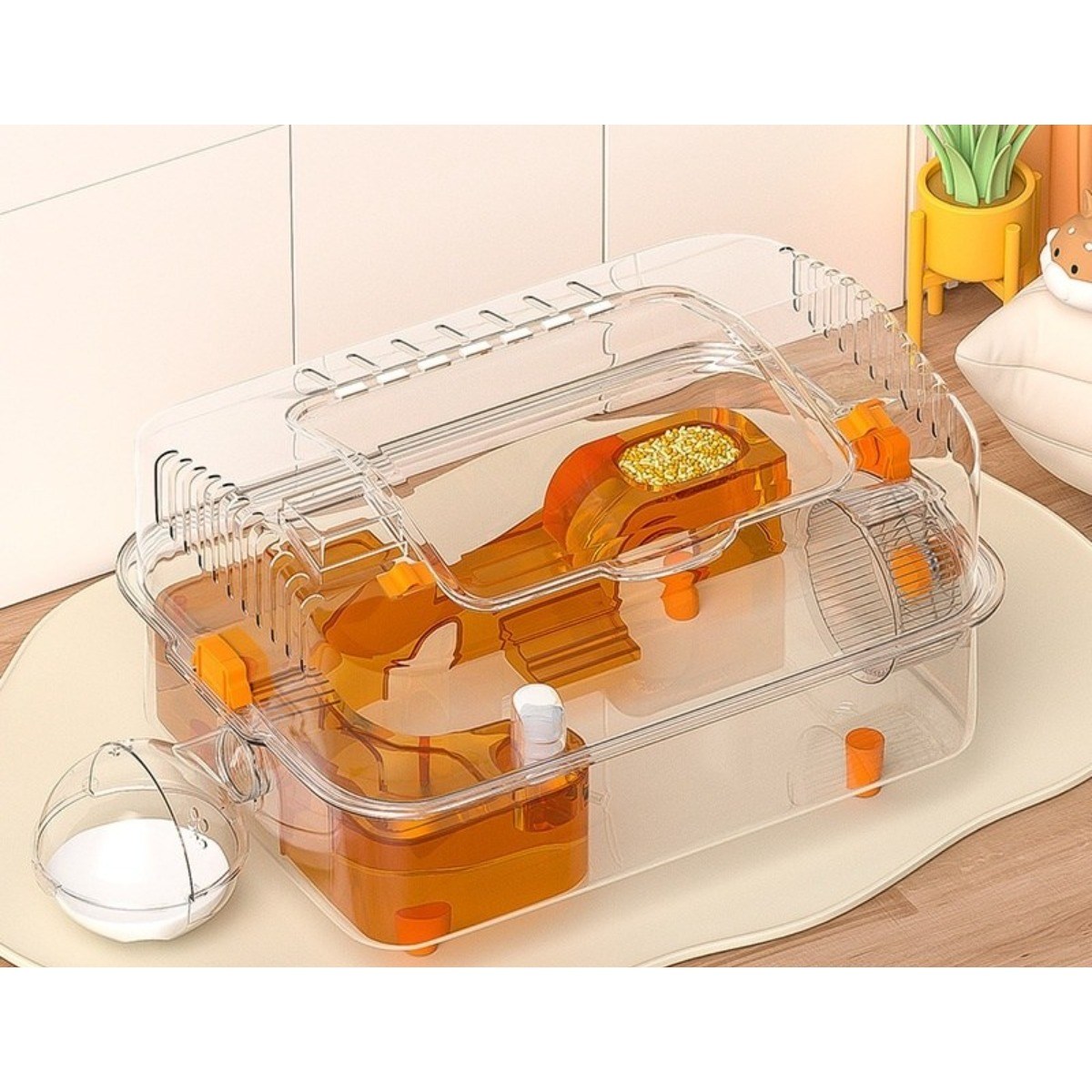 투명한 햄스터 집 중형 대형 아크릴 고급 빌라 고슴토치 햄스터 하우스 햄스터 욕실 목욕 하우스 햄스터형 햄스터리빙하우스 햄스터용품 햄스터장난감 햄스터놀이터 28,000원