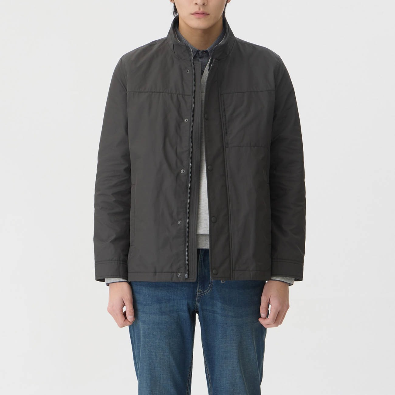 남자 간절기 점퍼 코오롱 브렌우드 봄 가을 라이너 패딩 탈부착 카키 273,000원