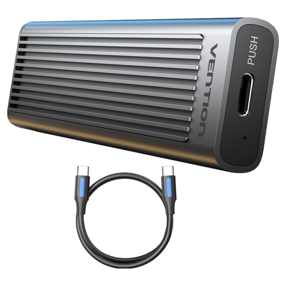 벤션 USB 3.2 Gen2 M.2 NVMe SSD SATA 인클로저 외장 케이스, 1개, KPLH0 36,680원