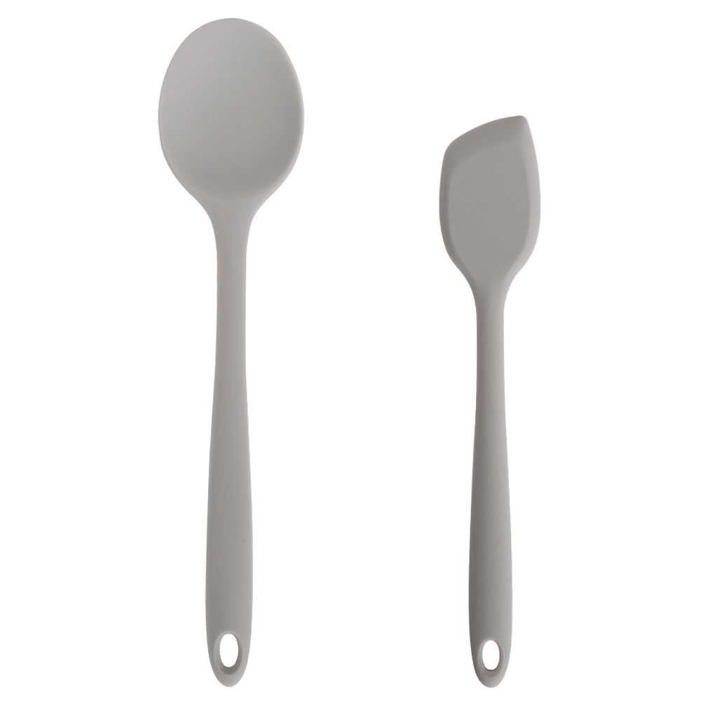 퍼기 실리콘 이유식 멀티스푼 + 스파츌라 소 세트, 웜그레이, 1세트 17,620원