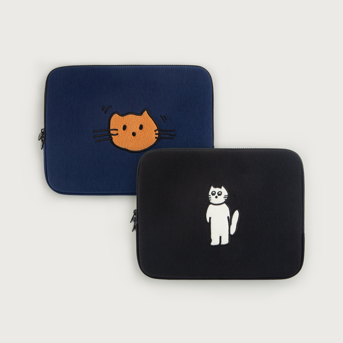 올뉴프레임 자수 노트북파우치 - 어쩌다 고양이 (아이패드/13/15인치) 32,800원