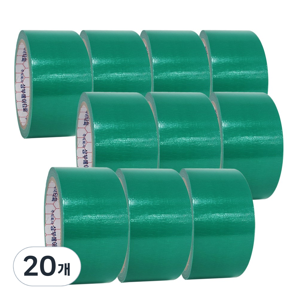 HSPW 청테이프 45mm, 20개, 녹색 29,960원