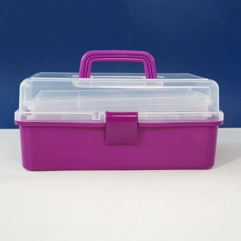 코히모 미술도구 정리 3단 다용도 화구박스 퍼플 5W0130 13,400원