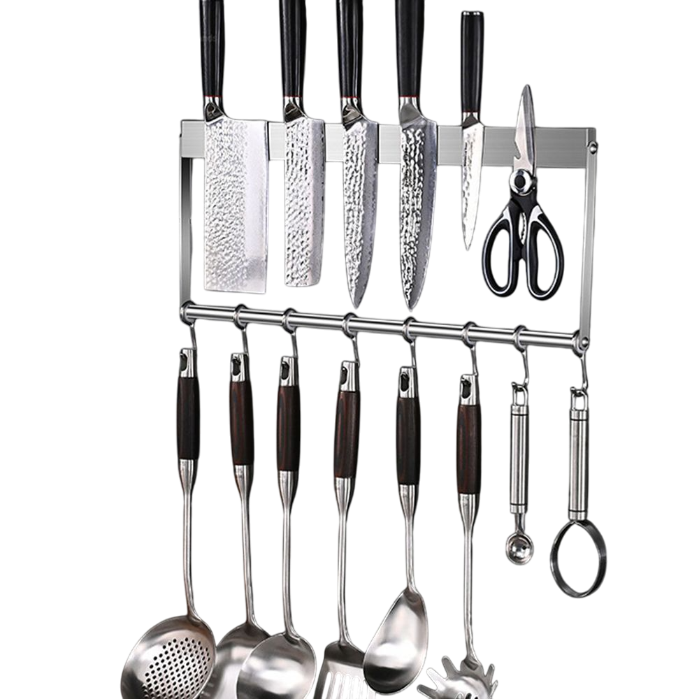 아이레노 자석 칼걸이 소품걸이 부착식 수납랙 주방 정리 공간 절약 26,700원