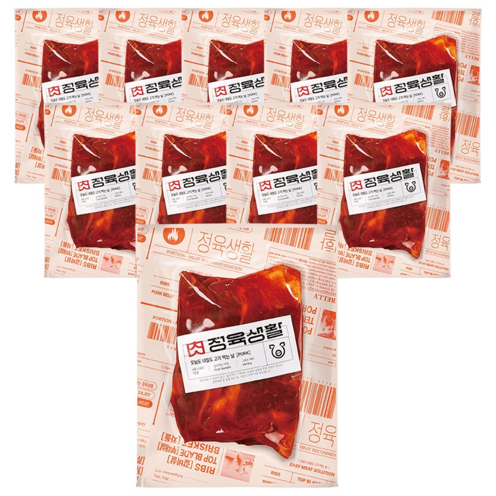 [무료배송/당일출고] 정육생활 고추장 돼지불고기 200g 43,900원