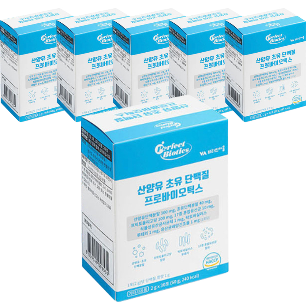 비타민마을 산양유 초유 단백질 프로바이오틱스, 60g, 6개 38,900원