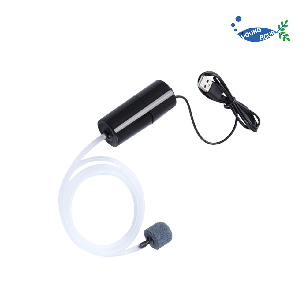 영아쿠아 USB 에어펌프 1구 기포기 무소음 에어레이션 낚시 8,800원